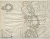 A… plan of old & new Brisach. Neuf-Brisach & Breisach. DU BOSC 1736 map