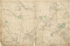 FINCHLEY/HENDON Mill Hill Colindale Fortis Green Colney Hatch BACON 1900 map