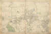 EALING/ACTON Greenford Hanwell Gunnersbury Hanger Lane Perivale BACON 1900 map
