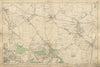 CHISLEHURST Eltham Mottingham Bromley Sidcup Catford Foots Cray BACON 1900 map