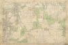 CROYDON Beckenham Woodside W Wickham Elmers End Hayes Norwood BACON 1900 map
