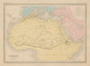 Afrique Ancienne. Ancient North Africa. MALTE-BRUN c1871 old antique map chart