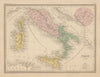 Italie Ancienne. Ancient Roman Italy. MALTE-BRUN c1871 old antique map chart