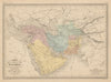 Turquie d'Asie, Perse, Tatarie Indépendante… Middle East. MALTE-BRUN c1871 map