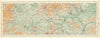Shropshire Staffordshire Leics Notts Flintshire Derbys. ORDNANCE SURVEY 1922 map