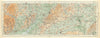 Monmouthshire Gloucestershire Oxfordshire Cotswolds. ORDNANCE SURVEY 1922 map
