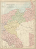 German Empire East. Germany Poland Prussia Silesia Posen. BARTHOLOMEW 1882 map