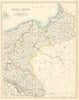 German Empire East. Germany Poland Prussia Silesia Posen. BARTHOLOMEW 1898 map