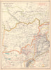 India North-west Frontier. Afghanistan Bokhara Punjab. BARTHOLOMEW 1898 map