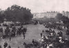 Hyde Park Corner - inside the gates at Hyde park corner. London 1896 old print