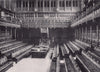 The Houses of Parliament - Interior of the house of Commons. London 1896 print