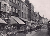 The New Cut - A Saturday Morning Scene. London 1896 old antique print picture