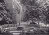 The Temple - Fountain Court. London 1896 old antique vintage print picture