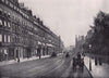 Princes Gate - A typical Kensington street. London 1896 old antique print