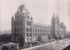 Natural History Museum - Cromwell Road front. London 1896 old antique print