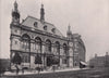 The Thames Embankment - the city of London school. London 1896 old print