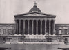 University College - General view of the front. London 1896 old antique print