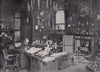 Marlborough House - The Prince of Wales's study. London 1896 old antique print