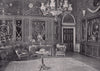 Marlborough House - The Indian room. London 1896 old antique print picture