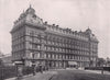 The Grosvenor Hotel - with part of Victoria station on the Left. London 1896