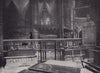 Westminster Abbey - Chapel of St. Edmund. London 1896 old antique print