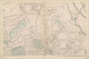 STOKE NEWINGTON Upper Clapton Stamford Hill Tottenham Manor House c1887 map