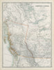 CANADA WEST British Columbia Alberta Assiniboia Mackenzie JOHNSTON 1901 map