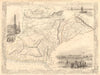 CABOOL PUNJAB & BELOOCHISTAN Pakistan Afghanistan Lahore. RAPKIN/TALLIS 1851 map