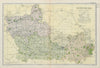 BERKSHIRE. Showing Parliamentary divisions, boroughs & parks. BACON 1900 map