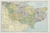 KENT. Showing Parliamentary divisions, boroughs & parks. BACON 1900 old map
