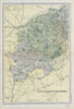 NORTHAMPTONSHIRE (SOUTH) . Constituencies, boroughs & parks. BACON 1900 map