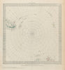 SOUTHERN LATITUDES POLE ANTARCTIC Patagonia Tasmania SDUK 1844 old antique map