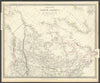 BRITISH NORTH AMERICA. Washington state shown as Canadian. Canada SDUK 1844 map