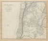 SOUTH AMERICA La Plata & Chilé. Chile Argentina Uruguay Bolivia SDUK 1844 map