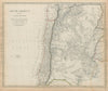 SOUTH AMERICA La Plata & Chilé. Chile Argentina Uruguay Bolivia SDUK 1844 map