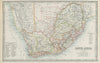 SOUTH AFRICA. Cape Colony electoral divisions. Bechuanaland. JOHNSTON 1901 map