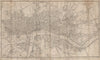 A New & Correct Plan of the Cities of London and Westminster… THORNTON 1784 map