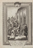 JACK CADE REBELLION 1450. Declaring himself Lord of the City of London  1784