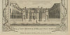 View of Guy's Hospital in Southwark, London. THORNTON 1784 old antique print