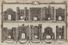 LONDON CITY GATES Moorgate Aldgate Bishopsgate Cripplegate Ludgate Newgate+ 1784