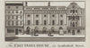 View of the East India House, Leadenhall Street, City of London. THORNTON 1784