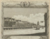 Part of Cheapside with the cross &c… in 1660. City of London. THORNTON 1784