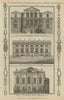 Old Bailey & Middlesex Sessions House, Clerkenwell. Surgeons Hall. THORNTON 1784