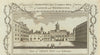 View of Gray's Inn near Holborn. Legal London. THORNTON 1784 old antique print
