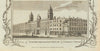 View of Northumberland House & Charing Cross. THORNTON 1784 old antique print