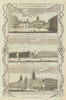 Grays Inn. Lincoln's Inn. Northumberland House & Charing Cross. THORNTON 1784