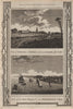 Chelsea with Battersea Bridge & the Old Church. Northfleet, Kent. THORNTON 1784