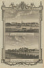 Chiswick, the Mall & St Nicholas church. Acton Central & St Mary's THORNTON 1784