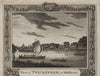 View of Twickenham from the river. St Mary's Church. London. THORNTON 1784