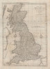 A map of Great Britain from the most accurate surveys, by Thomas BOWEN 1779